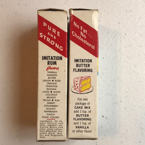 Lot of 2 vintage Adams Extract bottles - Picture 6 of 8